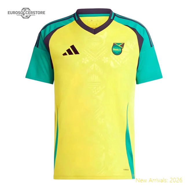 2024-2025 Jamaica Home Shirt-Football Jersey Hub