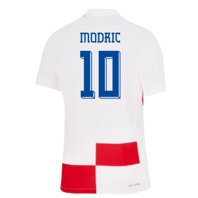 2024-2025 Croatia Home Dri-Fit ADV Authentic Shirt (Modric 10)-Football Jersey Hub