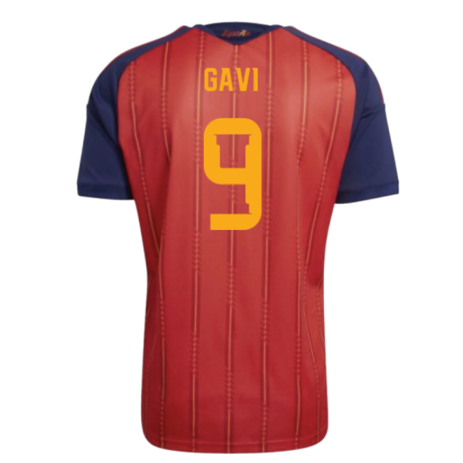 2026-2027 Spain Home Youth Kit (Gavi 9)-Football Jersey Hub