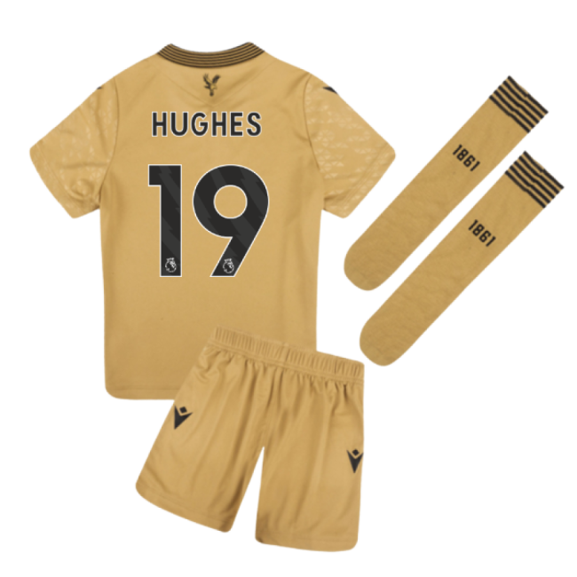 2025-2026 Crystal Palace Third Little Kids Infant Kit (Hughes 19)-Football Jersey Hub