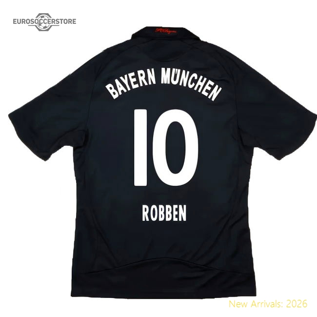 Bayern Munich 2008-10 Away Shirt ((Excellent) S) (Robben 10)-Football Jersey Hub