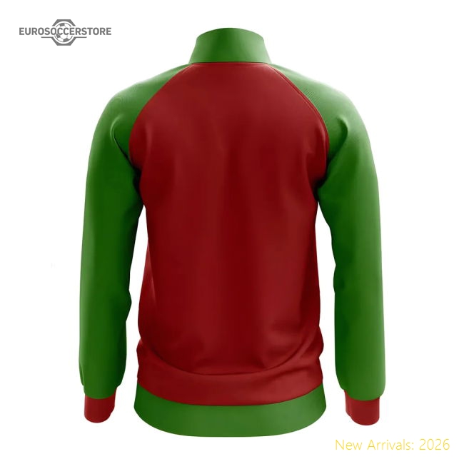 Belarus Concept Football Track Jacket (Red) - Kids-Football Jersey Hub