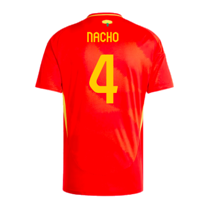 2024-2025 Spain Home Shirt (Nacho 4)-Football Jersey Hub