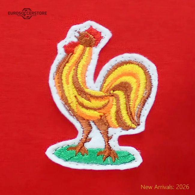 France 1960 European Championship Retro Football Shirt-Football Jersey Hub