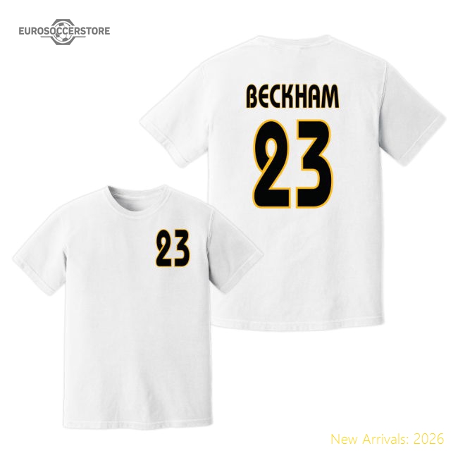 David Beckham Real Madrid Hero Tee-Football Jersey Hub