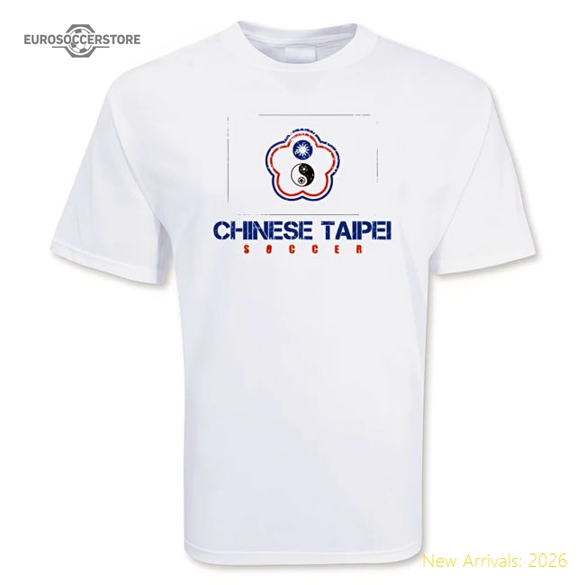 Chinese Taipei Soccer T-shirt-Football Jersey Hub