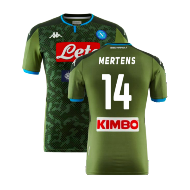 2019-2020 Napoli Away Shirt (MERTENS 14)-Football Jersey Hub