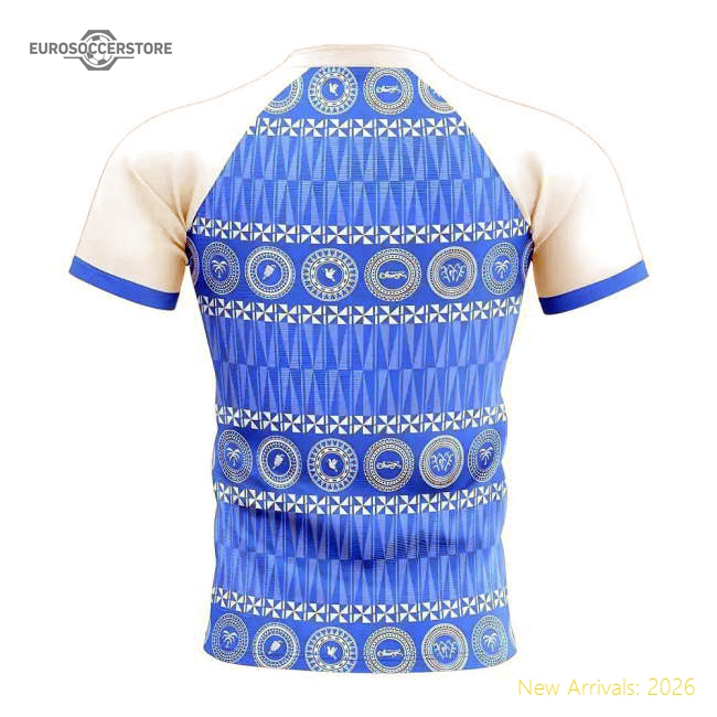 2025-2026 Fiji Concept Home Rugby Shirt Womens-Football Jersey Hub