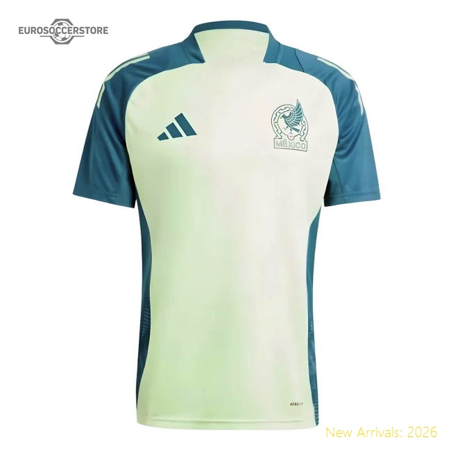 2024-2025 Mexico Training Jersey (Green)-Football Jersey Hub