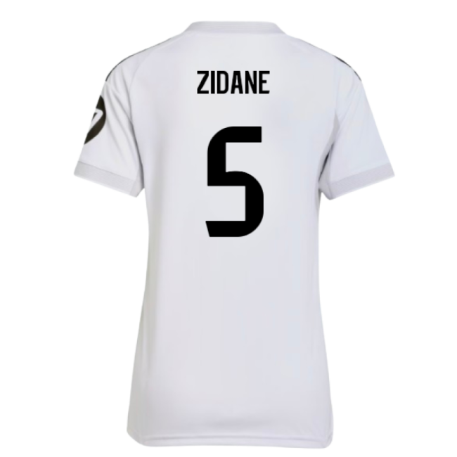 2025-2026 Real Madrid Home Shirt (Womens) (Zidane 5)-Football Jersey Hub