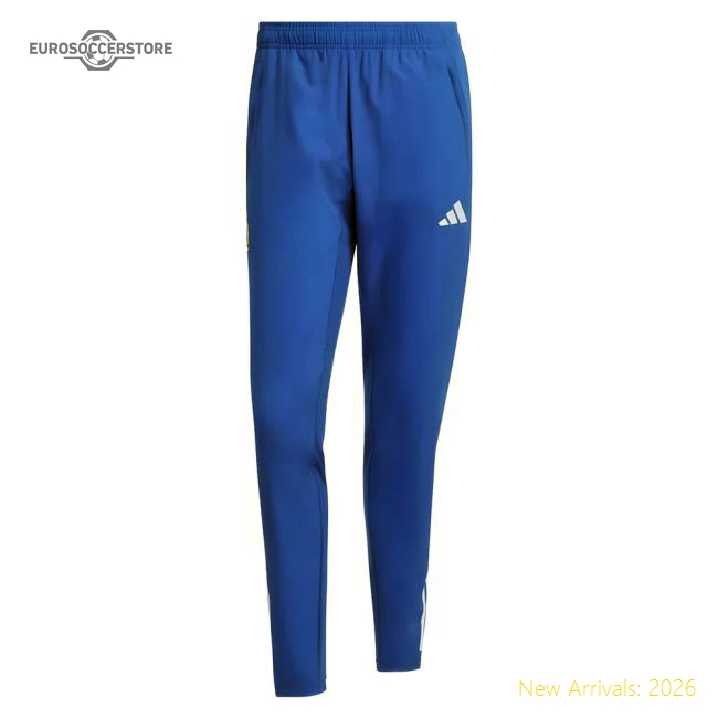 2025-2026 Real Madrid EU Training Pants Blue-Football Jersey Hub