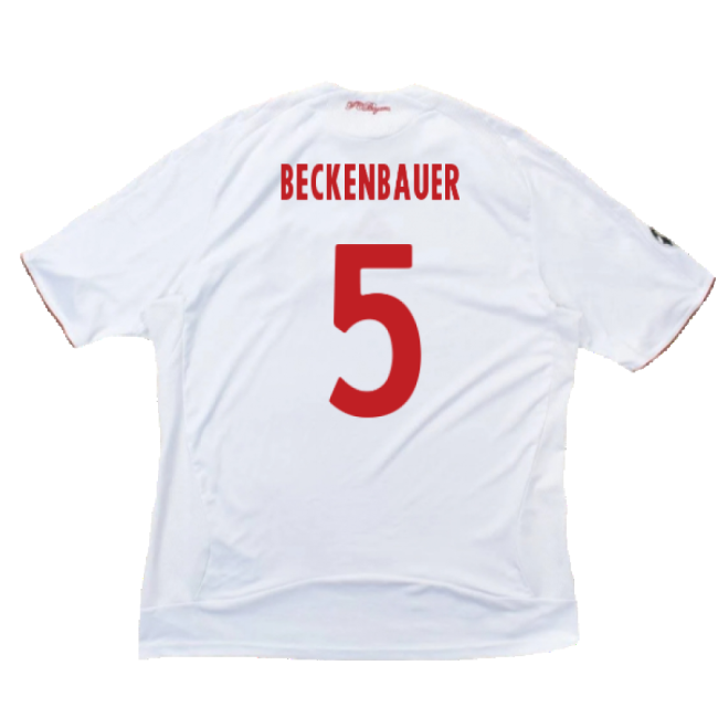 Bayern Munich 2008-09 Third Shirt ((Very Good) XXL) (Beckenbauer 5)-Football Jersey Hub