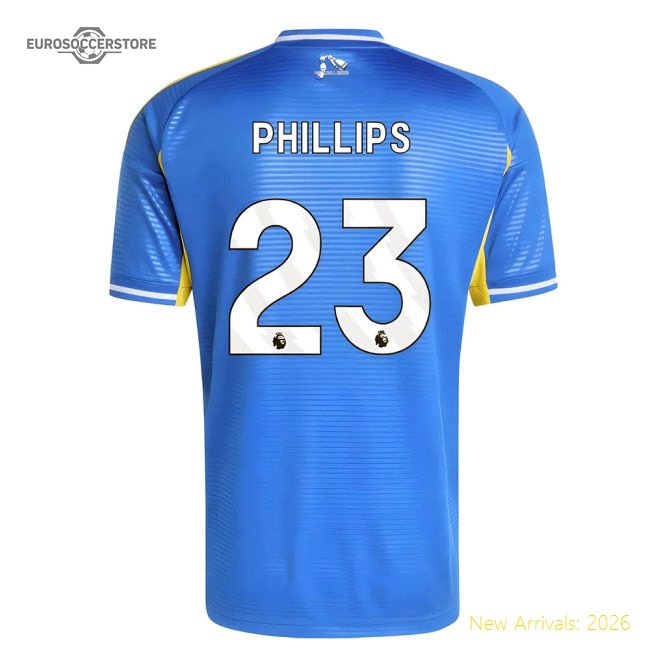 2025-2026 Leeds Away Shirt (Phillips 23)-Football Jersey Hub
