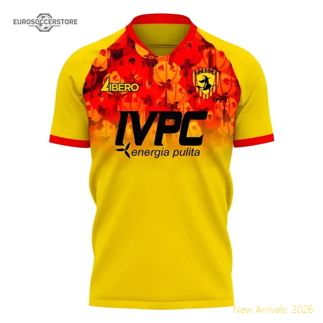 Benevento 2025-2026 Home Concept Football Kit (Libero)-Football Jersey Hub