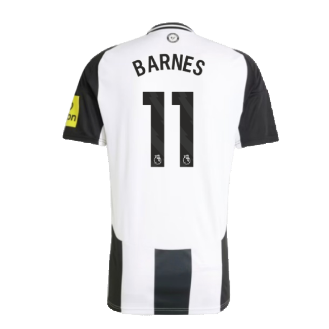 2024-2025 Newcastle Home Shirt (Barnes 11)-Football Jersey Hub
