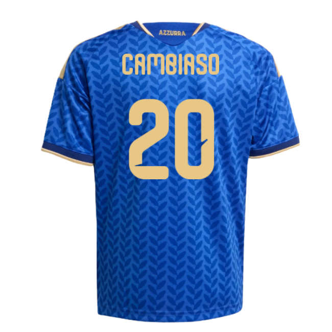 2026-2027 Italy Home Mini Kit (Cambiaso 20)-Football Jersey Hub