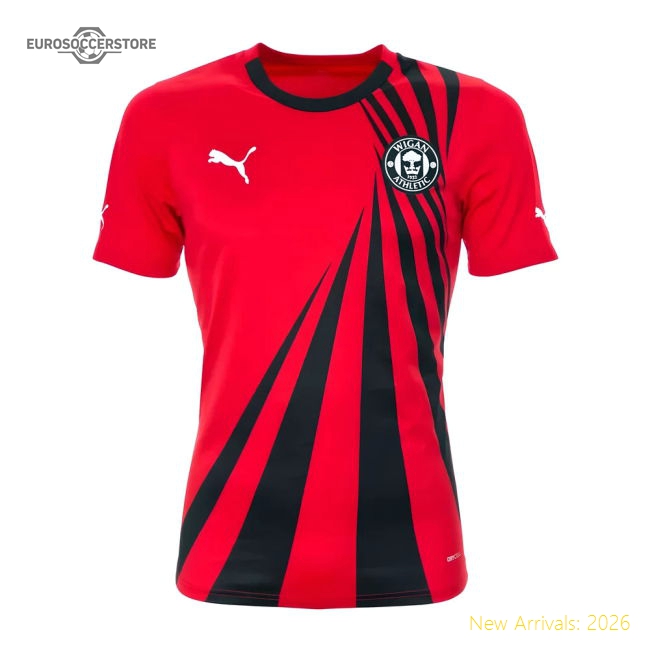 2023-2024 Wigan Athletic Away Shirt (Your Name)-Football Jersey Hub