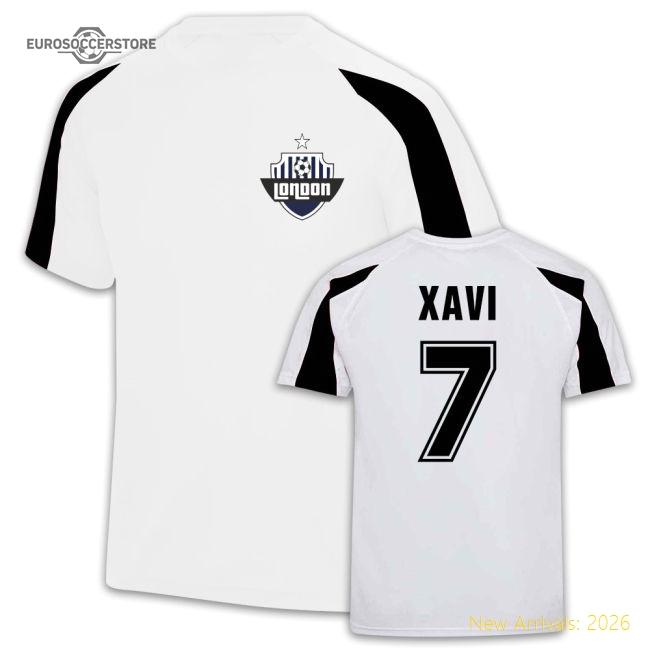 Xavi Simons Tottenham Sport Training Jersey (White)-Football Jersey Hub