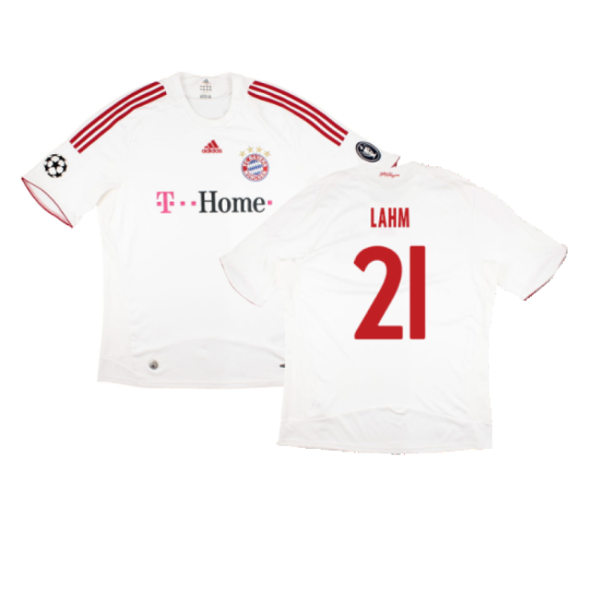 Bayern Munich 2008-09 Third Shirt ((Very Good) XXL) (Lahm 21)-Football Jersey Hub