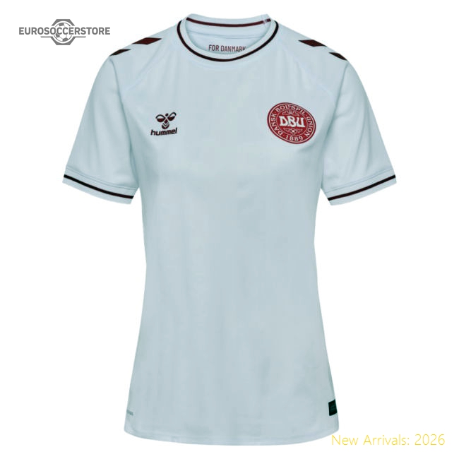 2025-2026 Denmark Womens Away Shirt (Ladies)-Football Jersey Hub