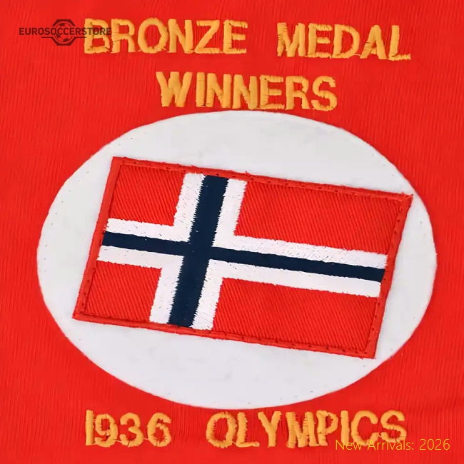 Norway 1936 Retro Football Shirt-Football Jersey Hub