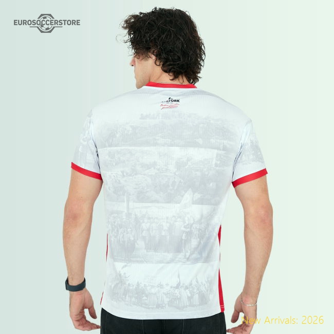 Turkey Legacy Football Jersey (Wolvate) Adult Short Sleeve-Football Jersey Hub