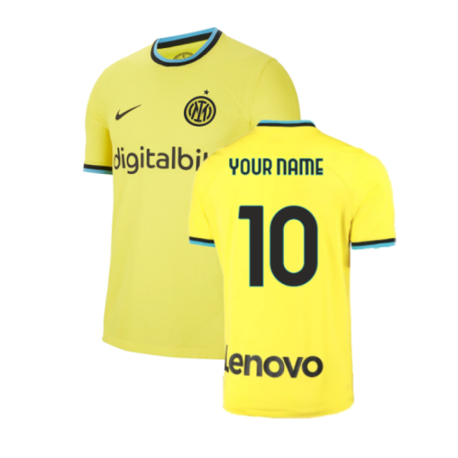 2022-2023 Inter Milan Third Shirt (Your Name)-Football Jersey Hub