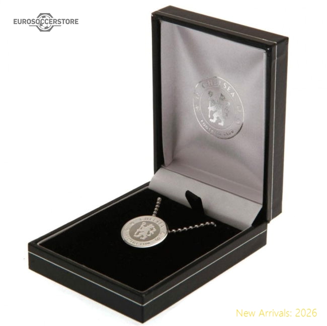 Chelsea FC Stainless Steel Pendant & Chain-Football Jersey Hub