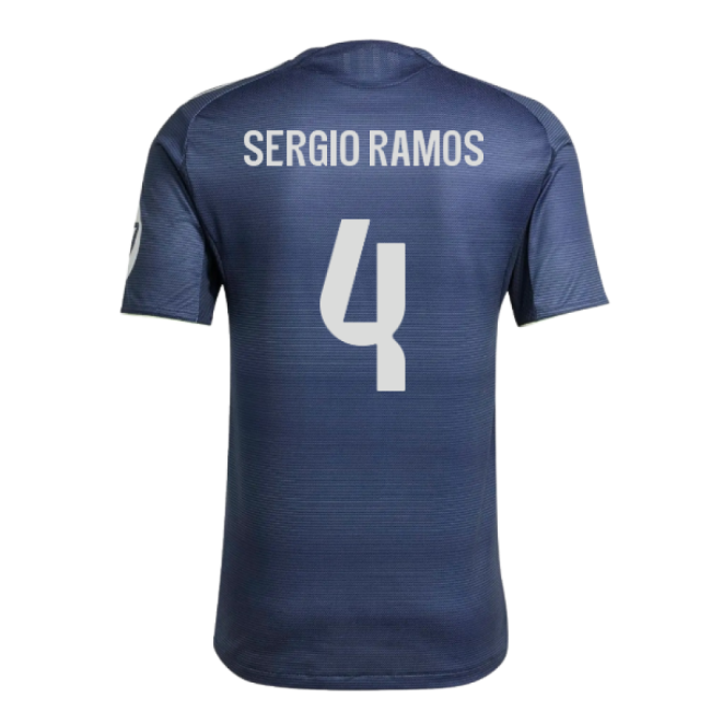 2025-2026 Real Madrid Authentic Away Shirt (Sergio Ramos 4)-Football Jersey Hub