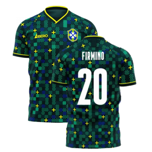 Brazil 2025-2026 Third Concept Football Kit (Libero) (FIRMINO 20)-Football Jersey Hub