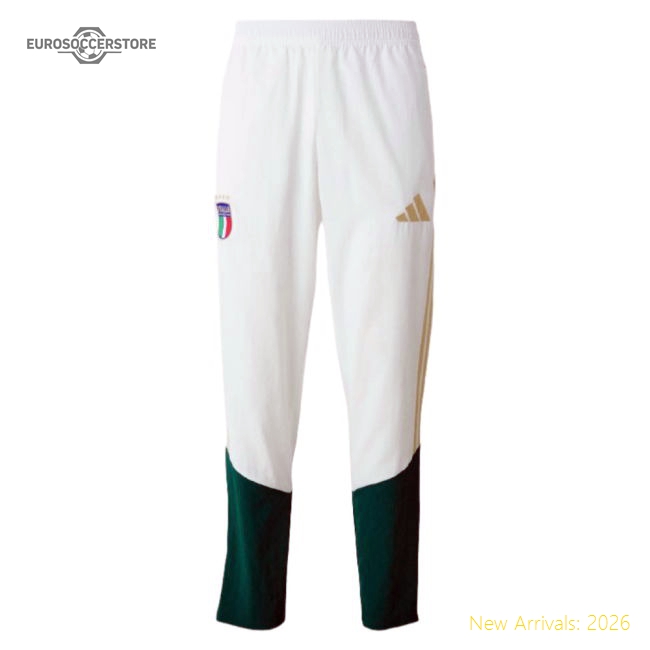 2026-2027 Italy Presentation Pants (White)-Football Jersey Hub