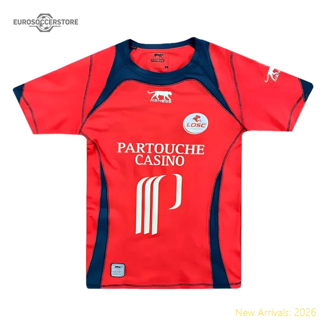 Lille 2006-07 Home Shirt (Ladies M) (Very Good)-Football Jersey Hub