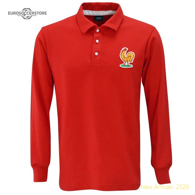 France 1960 European Championship Retro Football Shirt-Football Jersey Hub