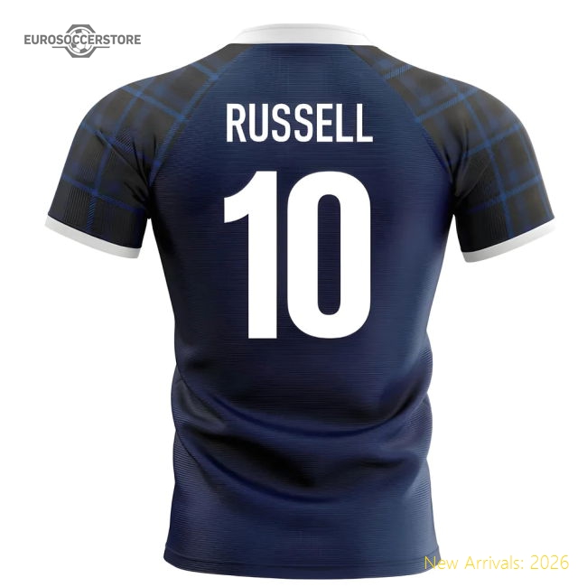 2025-2026 Scotland Home Concept Rugby Shirt (Russell 10)-Football Jersey Hub