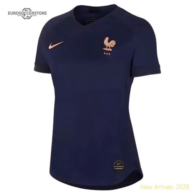 2019-2020 France Home Shirt (Ladies)-Football Jersey Hub