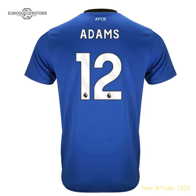 2025-2026 Bournemouth Away Shirt (Adams 12)-Football Jersey Hub