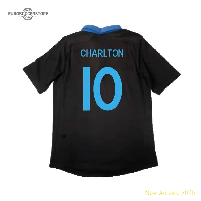 England 2011-12 Away Shirt ((Excellent) L) (Charlton 10)-Football Jersey Hub