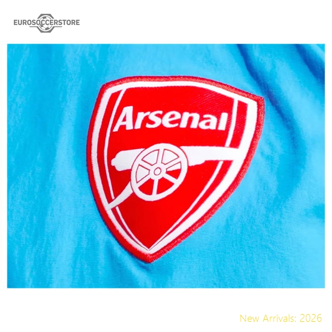 2023-2024 Arsenal Woven Track Top (Blue)-Football Jersey Hub