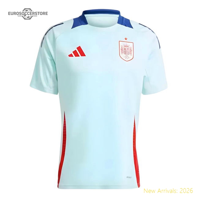 2024-2025 Spain Training Jersey (Halo Mint)-Football Jersey Hub