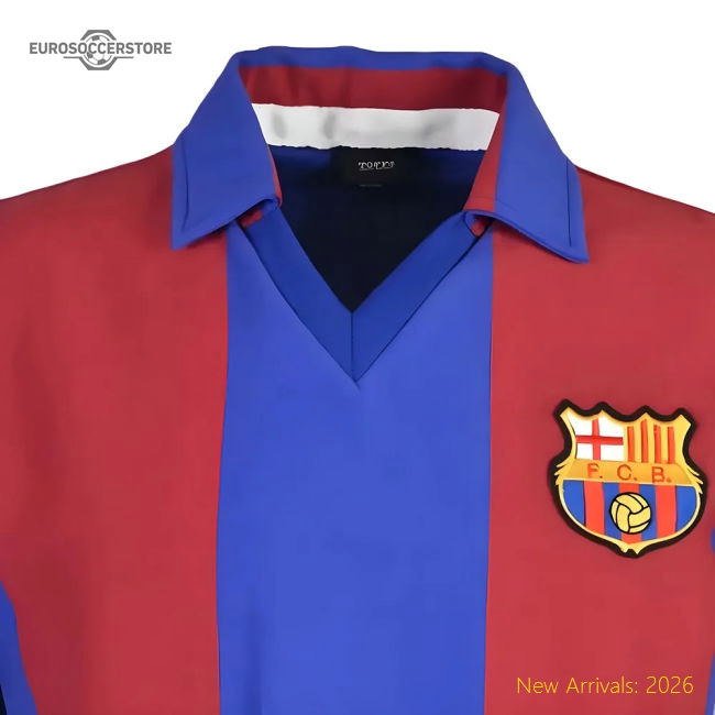 Barcelona 1980-1981 Retro Football Shirt-Football Jersey Hub