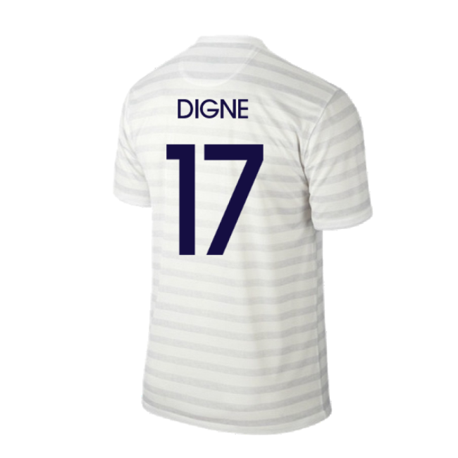 France 2014-15 Away Shirt ((Excellent) M) (Digne 17)-Football Jersey Hub