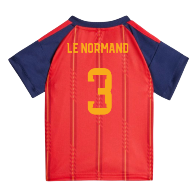 2026-2027 Spain Home Baby Kit (Le Normand 3)-Football Jersey Hub