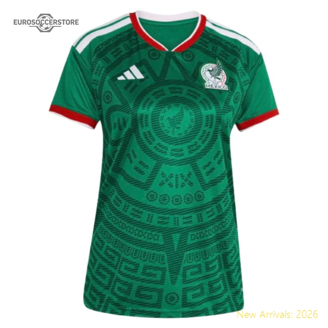 2026-2027 Mexico Home Shirt (Womens) (Your Name)-Football Jersey Hub