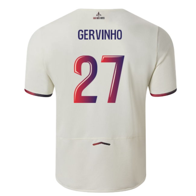 2025-2026 Lille Away Shirt (Gervinho 27)-Football Jersey Hub