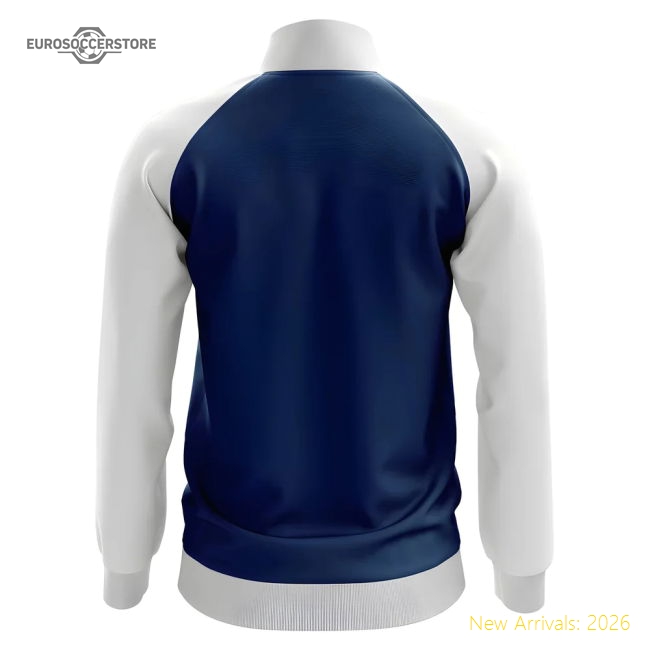 Dundee Concept Football Track Jacket (Navy)-Football Jersey Hub