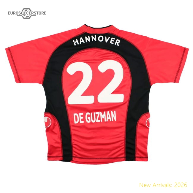 Hannover 2003-04 Home Shirt (S) (De Guzman #22) (Very Good)-Football Jersey Hub