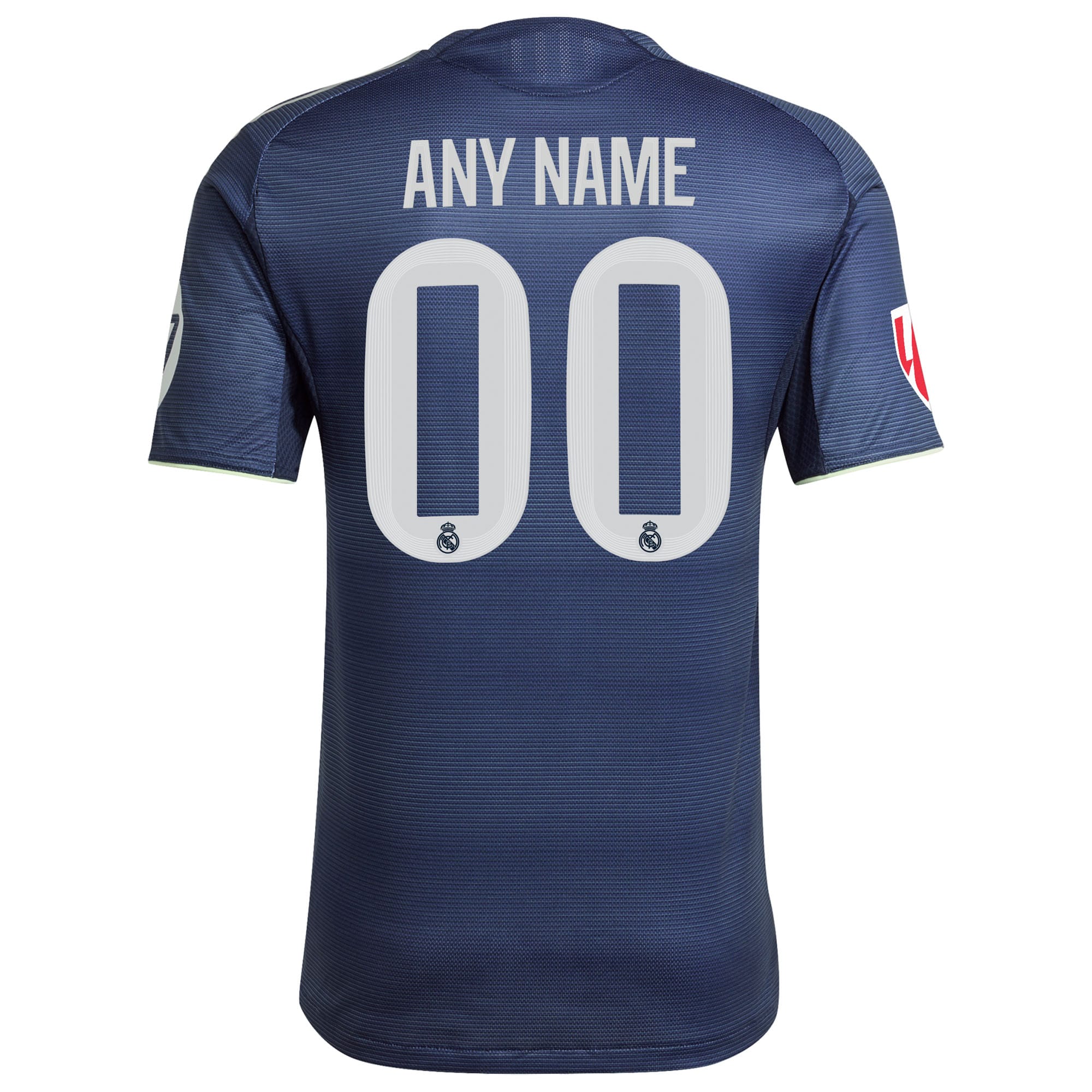 Real Madrid 2025/26 Away Authentic Custom Jersey - Blue