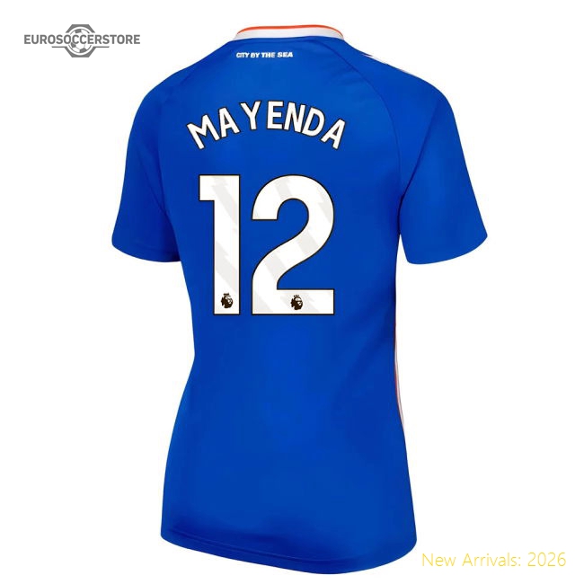 2025-2026 Sunderland Away Shirt - Womens (Mayenda 12)-Football Jersey Hub