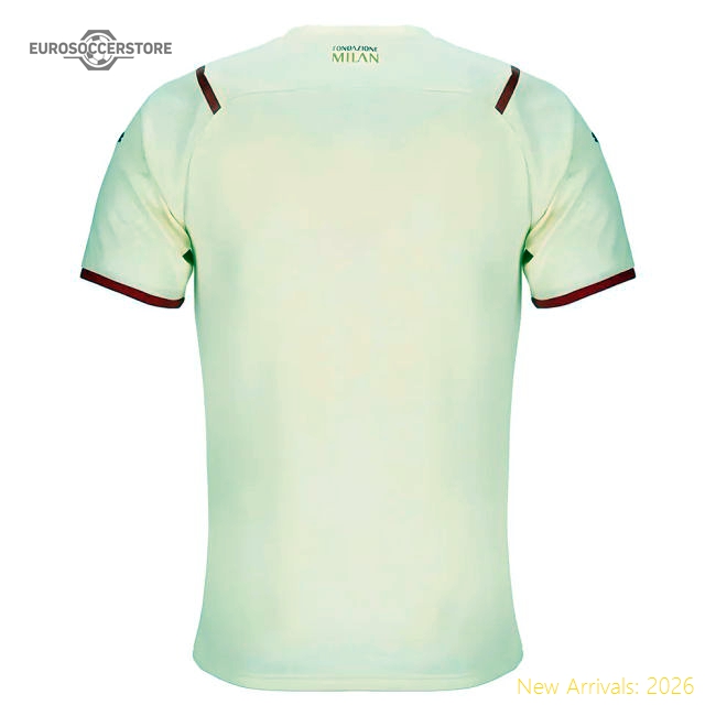 2021-2022 AC Milan Away Shirt (Kids)-Football Jersey Hub