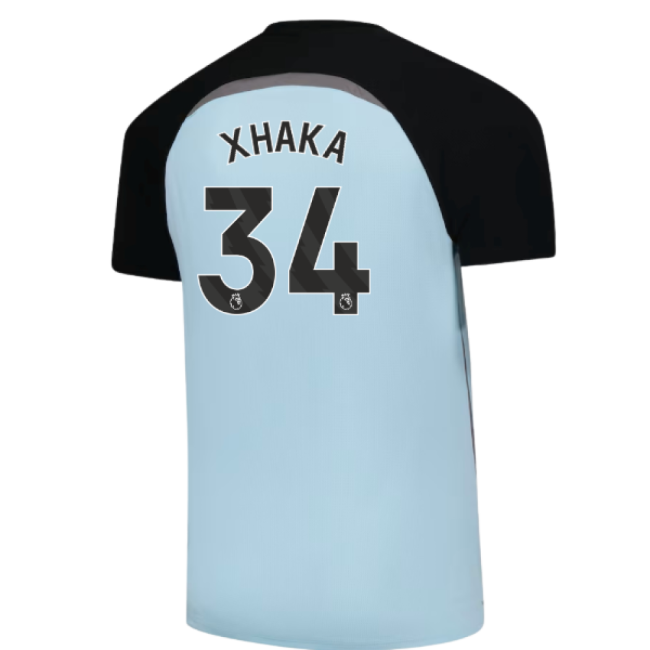 2025-2026 Sunderland Training Jersey (Blue) (Xhaka 34)-Football Jersey Hub